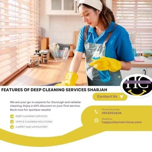 Features of Deep Cleaning Services Sharjah
