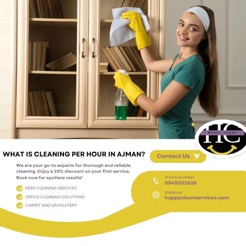 What is cleaning per hour in Ajman