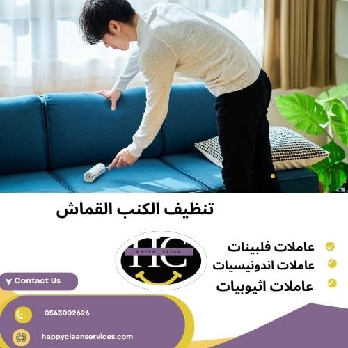 تنظيف الكنب القماش