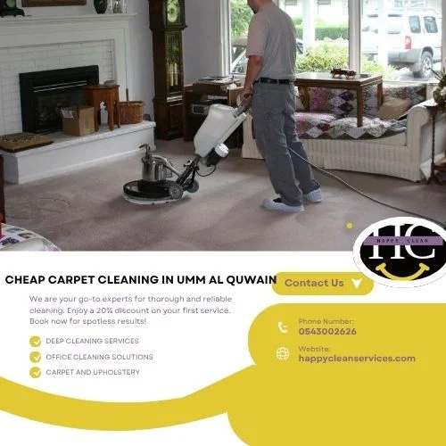 Cheap carpet cleaning in Umm Al Quwain