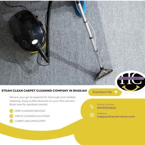 Steam Clean carpet cleaning Company in Sharjah