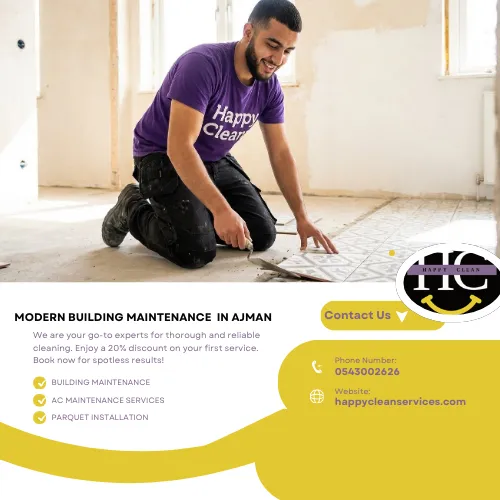modern building maintenance  in Ajman
