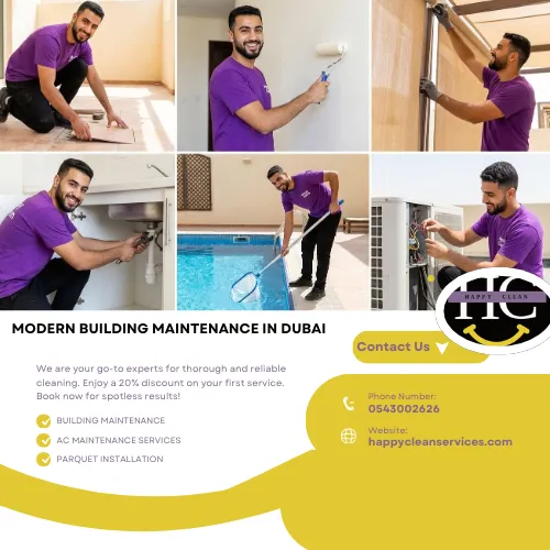 modern building maintenance in Dubai