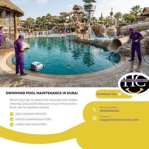swimming pool maintenance in dubai