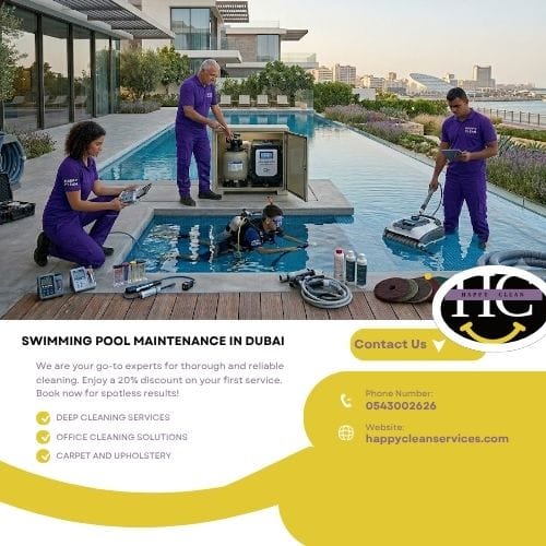 swimming pool maintenance in dubai