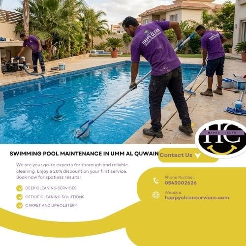 Swimming pool maintenance in Umm Al Quwain