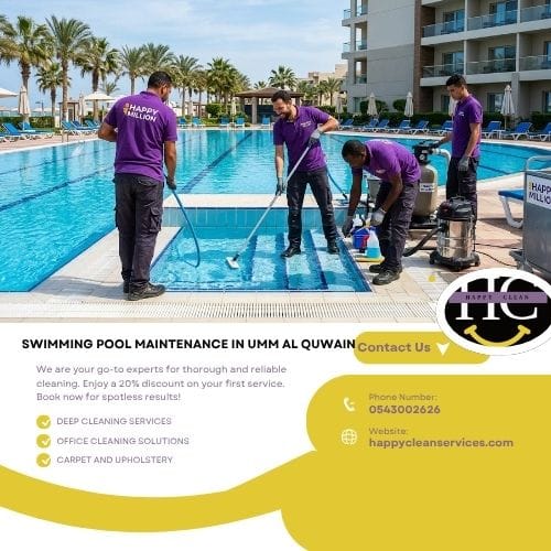 What Swimming Pool Maintenance Services Does Happy Clean Offer