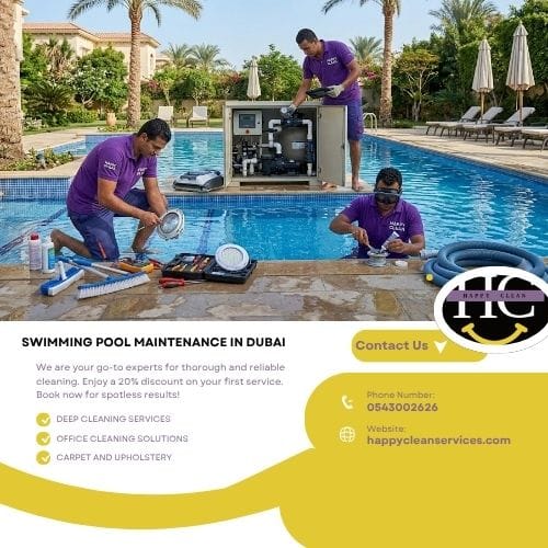 swimming pool maintenance in dubai
