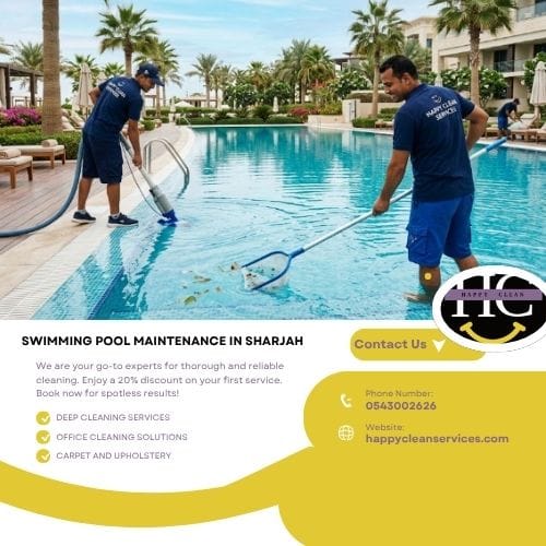 swimming pool maintenance in sharjah