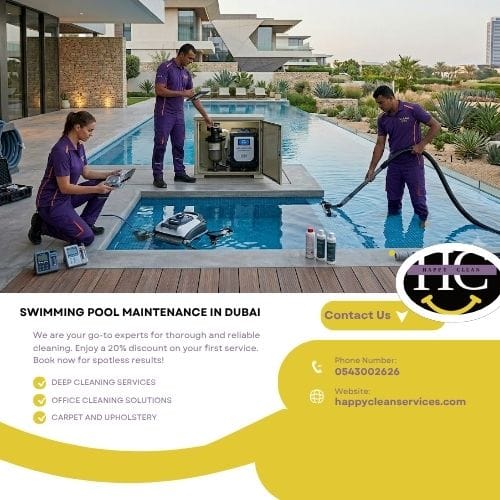 swimming pool maintenance in dubai