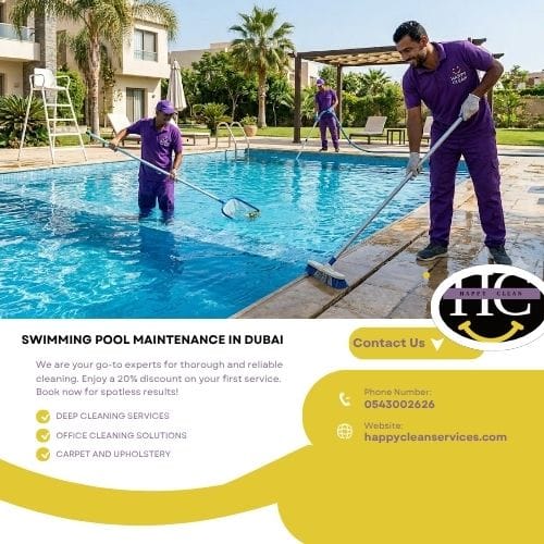 swimming pool maintenance in dubai