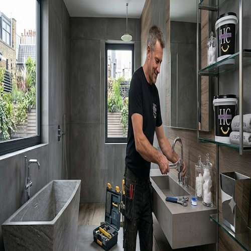 تصميم داخلي للحمامات عجمان  