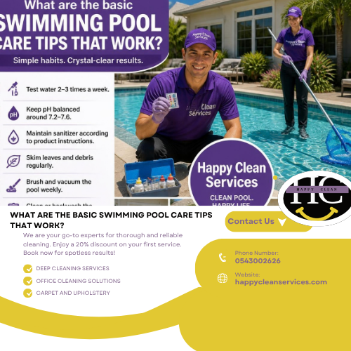 What are the basic swimming pool care tips that work?